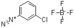 CAS 登录号：456-39-3， 3-氯偶氮苯四氟硼酸盐