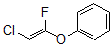 CAS 登录号：457-44-3， [(2-氯-1-氟乙烯基)氧基]-苯