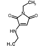 CAS 登录号：457959-69-2， 1-乙基-3-(乙基氨基)-1H-吡咯-2,5-二酮