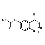CAS 登录号：458537-97-8， 甲基2-氨基-5-异丙氧基苯甲酸酯