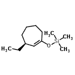 CAS 登录号：458557-50-1， {[(3S)-3-乙基-1-环庚烯-1-基]氧基}(三甲基)硅烷