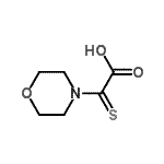 CAS 登录号：45878-18-0， 4-吗啉基(硫代)乙酸
