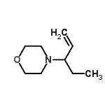 CAS 登录号：45885-57-2， 4-(1-戊烯-3-基)吗啉