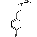 CAS#: 459-28-9, 2-(4-Fluorophenyl)-N-Methylethanamine