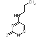 CAS 登录号：459212-80-7， 5-(丙基氨基)-1,2,4-三嗪-3(2H)-酮