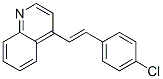 CAS#: 4594-89-2, 4-(4-Chlorostyryl)Quinoline