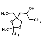CAS#: 460076-91-9, 1-[(4R)-4-Ethyl-2,2-Dimethyl-1,3-Dioxolan-4-Yl]-2-Butanol