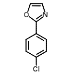 CAS#: 46047-24-9, 2-(4-Chlorophenyl)-1,3-Oxazole