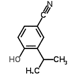 CAS#: 46057-54-9, 4-Hydroxy-3-Isopropyl-Benzonitrile