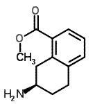 CAS#: 460740-26-5, Methyl (7R)-7-Amino-5,6,7,8-Tetrahydro-1-Naphthalenecarboxylate
