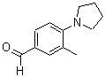 CAS 登录号：461033-80-7， 3-甲基-4-(1-吡咯烷基)苯甲醛