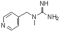 CAS 登录号：46114-71-0， 1-甲基-1-(4-吡啶基甲基)胍