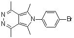 CAS 登录号：461431-55-0， 6-(4-溴苯基)-1,4,5,7-四甲基-6H-吡咯并[3,4-d]哒嗪