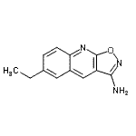 CAS 登录号：462067-05-6， 6-乙基[1,2]恶唑并[5,4-b]喹啉-3-胺