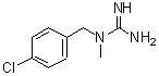 CAS 登录号：46232-80-8， 1-(4-氯苄基)-1-甲基胍