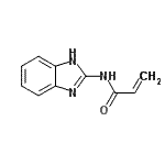 CAS 登录号：46323-68-6， N-(1H-苯并咪唑-2-基)丙烯酰胺