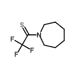 CAS 登录号：463313-03-3， 1-(1-氮杂环庚基)-2,2,2-三氟乙烷硫酮
