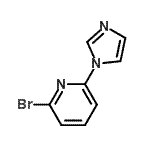 CAS 登录号：463336-62-1， 2-溴-6-(1H-咪唑-1-基)吡啶