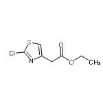 CAS 登录号：464185-24-8， 乙基(2-氯-1,3-噻唑-4-基)乙酸酯
