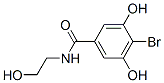 CAS 登录号：46427-20-7， 4-溴-3,5-二羟基-N-(2-羟基乙基)苯甲酰胺