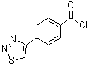 CAS 登录号：465513-98-8， 4-(1,2,3-噻二唑-4-基)-苯甲酰氯