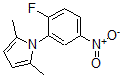 CAS 登录号：465514-85-6， 1-(2-氟-5-硝基苯基)-2,5-二甲基-1H-吡咯