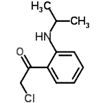 CAS 登录号：466694-12-2， 2-氯-1-[2-(异丙基氨基)苯基]乙酮