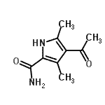 CAS#: 467470-45-7, 4-Acetyl-3,5-Dimethyl-1H-Pyrrole-2-Carboxamide
