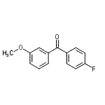 CAS#: 46810-62-2, (4-Fluorophenyl)(3-Methoxyphenyl)Methanone