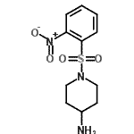 CAS 登录号：468720-15-2， 1-[(2-硝基苯基)磺酰基]-4-哌啶胺