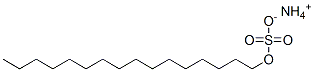CAS 登录号：4696-47-3， 十六烷基硫酸酯铵盐