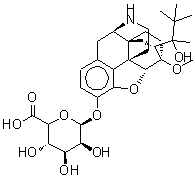 CAS#: 469887-29-4, (5beta,7beta)-7-[(2R)-2-Hydroxy-3,3-dimethyl-2-butanyl]-6-methoxy-18,19-dihydro-4,5-epoxy-6,14-ethenomorphinan-3-yl (5xi)-beta-D-lyxo-hexopyranosiduronic acid