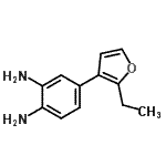 CAS#: 471239-83-5, 4-(2-Ethyl-3-Furyl)-1,2-Benzenediamine