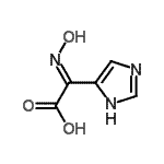 CAS 登录号：471888-96-7， (2E)-(羟基亚胺)(1H-咪唑-4-基)乙酸