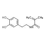 CAS 登录号：471915-89-6， N-[2-(3,4-二羟基苯基)乙基]-2-甲基丙烯酰胺