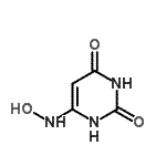 CAS 登录号：4730-34-1， 6-(羟基氨基)-2,4(1H,3H)-嘧啶二酮