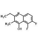 CAS#: 473236-97-4, 2-Ethyl-5,6-Difluoro-3-Methyl-4-Quinolinol