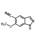 CAS#: 473417-50-4, 6-Methoxy-1H-Indazole-5-Carbonitrile