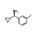 CAS#: 473733-20-9, (R)-1-Cyclopropyl-1-(3-Fluorophenyl)Methanamine
