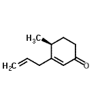 CAS 登录号：474022-86-1， (4S)-3-烯丙基-4-甲基-2-环己烯-1-酮