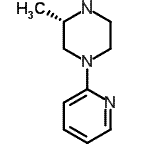 CAS 登录号：474417-42-0， (3S)-3-甲基-1-(2-吡啶基)哌嗪