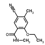 CAS#: 474554-08-0, 5-Cyano-2-Ethoxy-N,4-Dimethylbenzamide