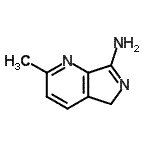 CAS#: 474554-83-1, 2-Methyl-5H-Pyrrolo[3,4-b]Pyridin-7-Amine