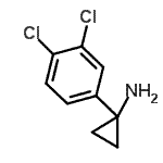 CAS#: 474709-82-5, 1-(3,4-Dichlorophenyl)Cyclopropanamine
