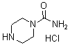 CAS 登录号：474711-89-2， 1-哌嗪甲酰胺盐酸盐