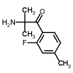 CAS 登录号：474712-30-6， 2-氨基-1-(2-氟-4-甲基苯基)-2-甲基-1-丙酮