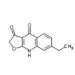 CAS#: 474763-84-3, 7-Ethylfuro[2,3-b]Quinoline-3,4(2H,9H)-Dione