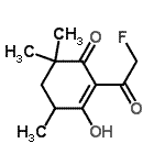 CAS#: 474942-29-5, 2-(Fluoroacetyl)-3-Hydroxy-4,6,6-Trimethyl-2-Cyclohexen-1-One
