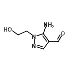 CAS#: 474956-99-5, 5-Amino-1-(2-Hydroxyethyl)-1H-Pyrazole-4-Carbaldehyde
