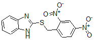 CAS 登录号：475977-79-8， 2-[[(2,4-二硝基苯基)甲基]硫代]-1H-苯并咪唑